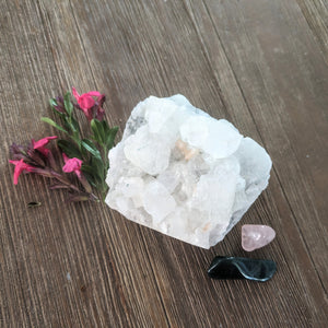 Apophyllite with Stilbite