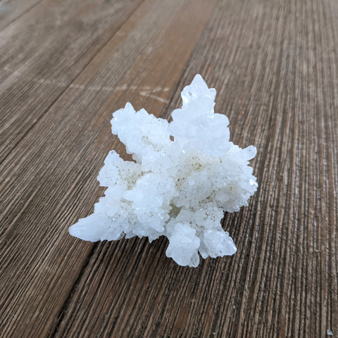 White Calcite Cluster