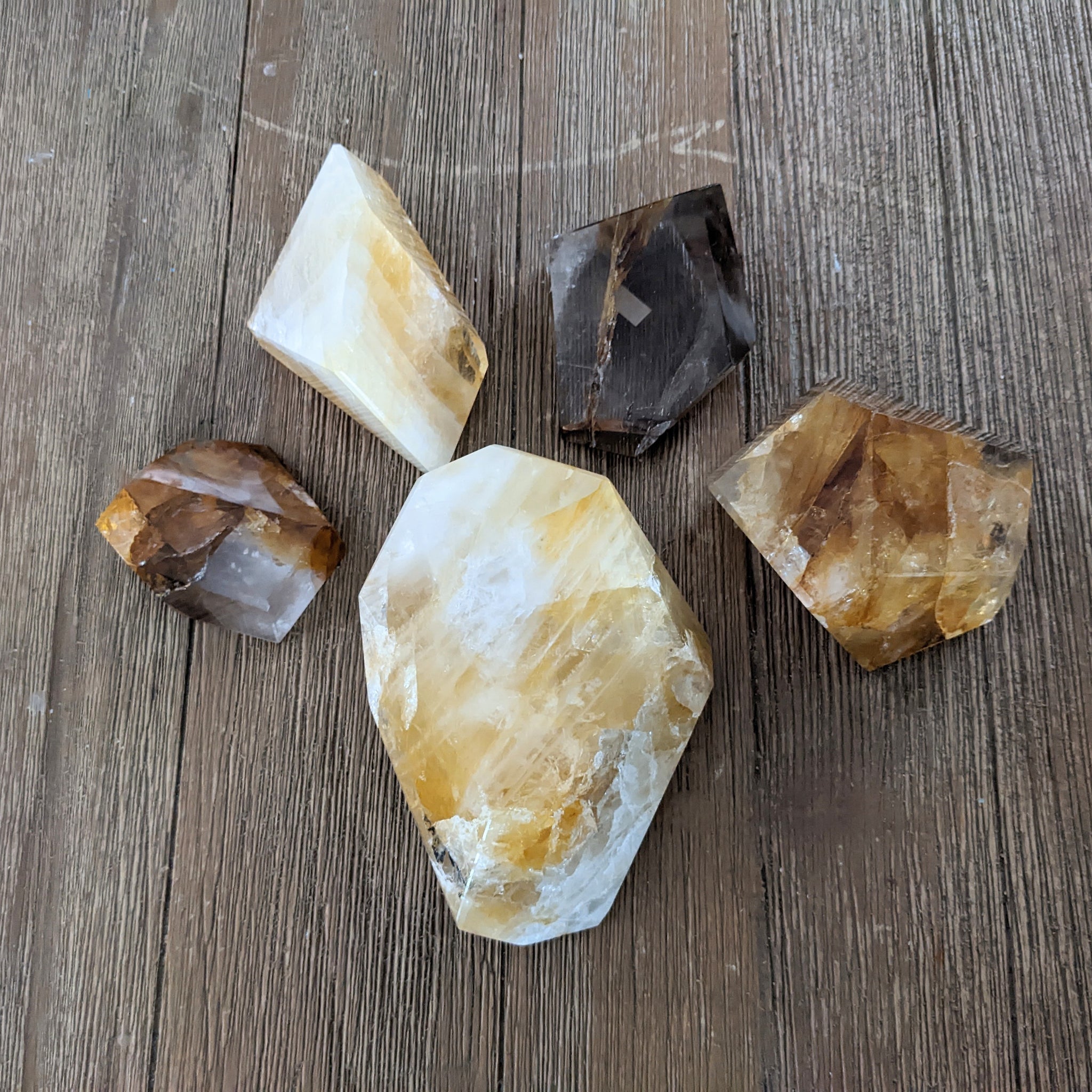 Golden Healer Quartz Free Forms